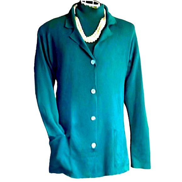 Les Copains Long Cardigan/ Shell Set. - Picture 2 of 5